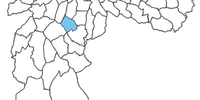 지도 Campo Belo district