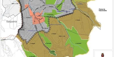 지도 Cidade 층 상파울루-직업의 토양