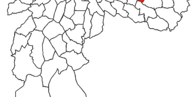 지도 Cidade Líder district