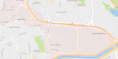 지도 Jaguara São Paulo
