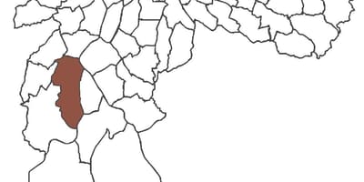 지도 Jardim 상 루이스 지구