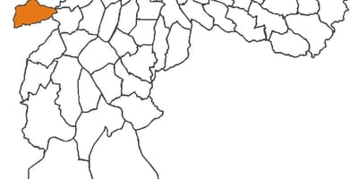 지도 Raposo 타바레스 district