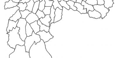 지도의 산타나 district