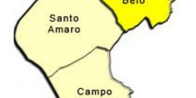 지도 Santo Amaro sub-현