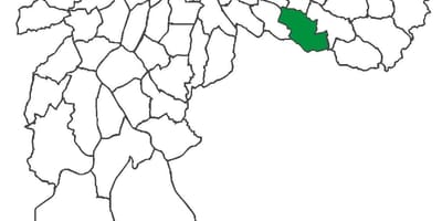 지도 Sapopemba district