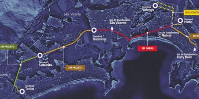 지도 Sistema Integrado Metropolitano-SIM
