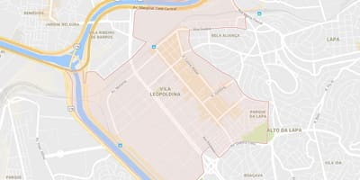 지도 빌라도의 Leopoldina São Paulo