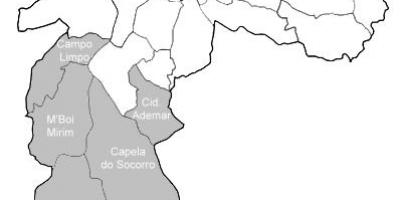 지도의 영역 Sul São Paulo