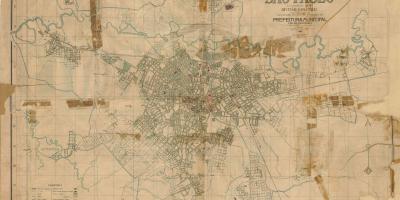 지도의 전 상파울루-1916