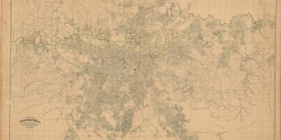 지도의 전 상파울루-1943